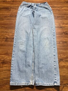 Levi’s 560 Loose Fit Straight Leg Jeans Light Wash Size 8 MIS M Vintage Y2K